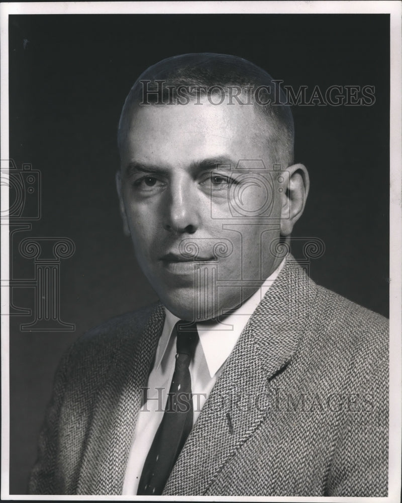1959 Press Photo Lee J. Wright, T C I - abna19444 - Historic Images