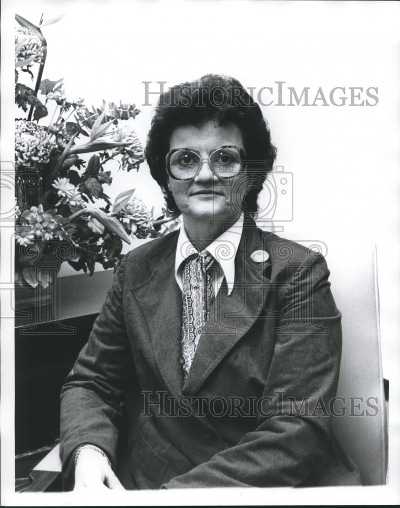 1977, Mrs. Elizabeth Wright, Federal Housing Authority Director - Historic Images