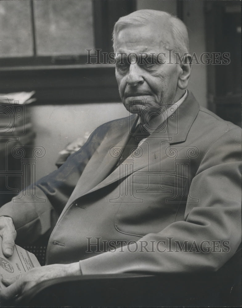 1958, probate judge &amp; lawyer, Henry Howze, Birmingham, Alabama - Historic Images