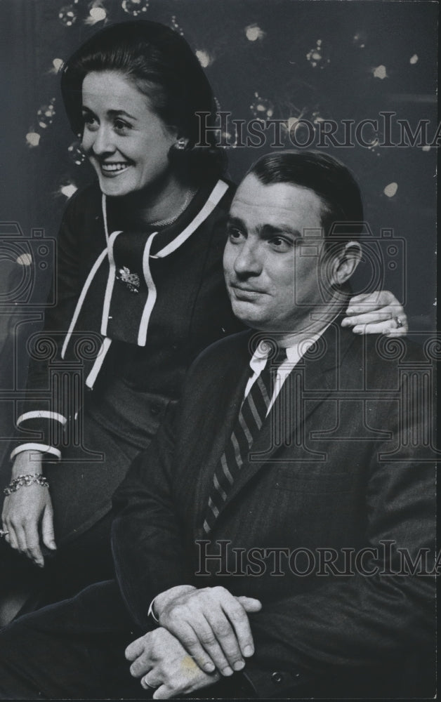 1966 Press Photo Mr. and Mrs. Biddle Worthington, Jr. - abna19484 - Historic Images