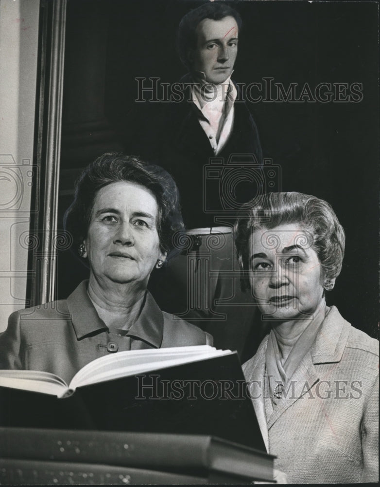 1970, Mrs. James H. Wylie, Mrs. Richard Hassinger Read Book - Historic Images