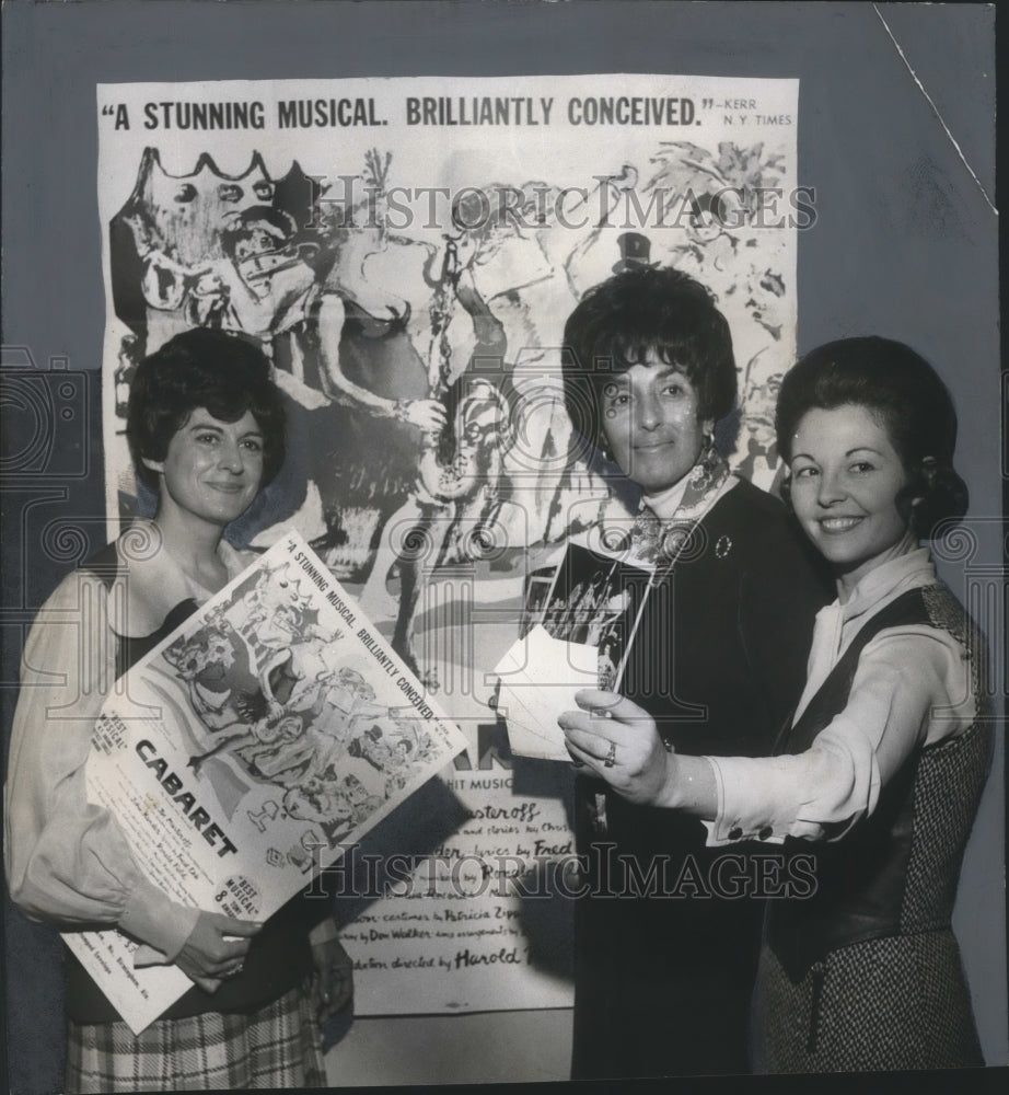 1970 Mrs Robert Marcus, Mrs Robert Unger, Mrs Jay Ziff Sell Tickets-Historic Images