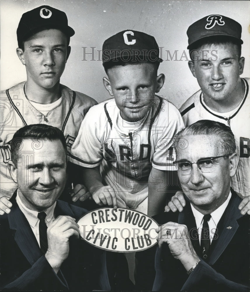 1965 Crestwood Civic Club Barbecues for Projects, Alabama-Historic Images