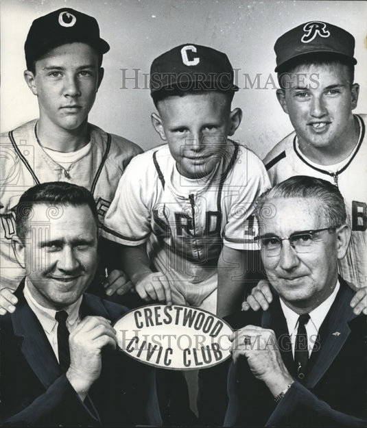 1965 Crestwood Civic Club Barbecues for Projects, Alabama-Historic Images