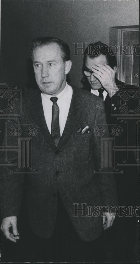 1967, C.P. 'Red' Walker Shelby County Sheriff & David McCarter, AL - Historic Images