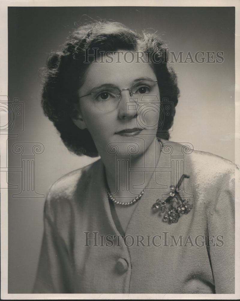 1947, Mildred J. Bernard, Brook Hill School director - abna19754 - Historic Images