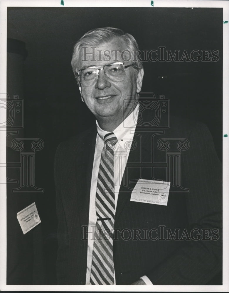 1990 Robert Vance, United States Circuit Judge, Birmingham, Alabama