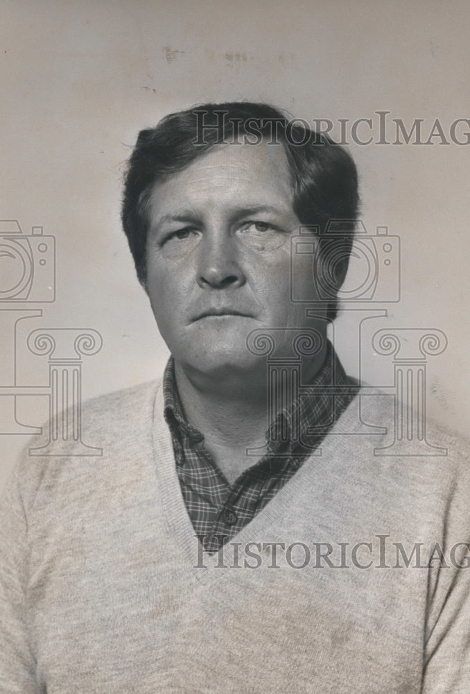 1982 R. Drennen Walker, Leeds Water Works Manager, Alabama - Historic Images
