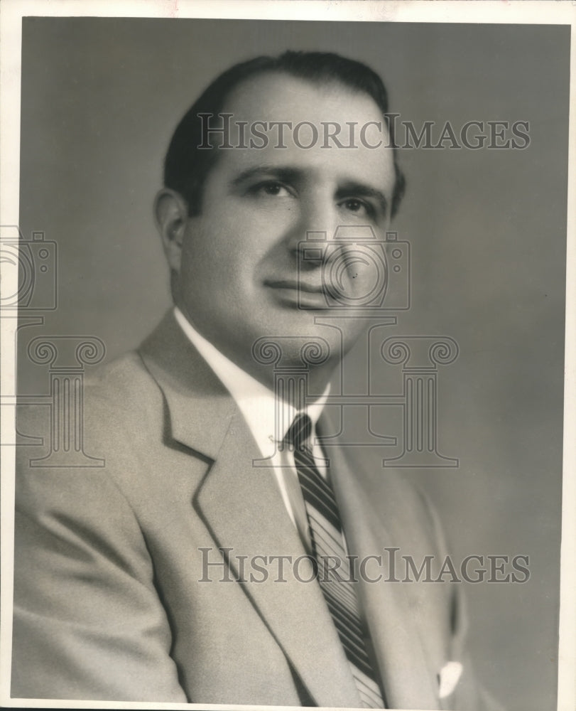 1958 Press Photo Monsoud Zanaty, Alabama Attorney, Roebuck Community Chairman - Historic Images