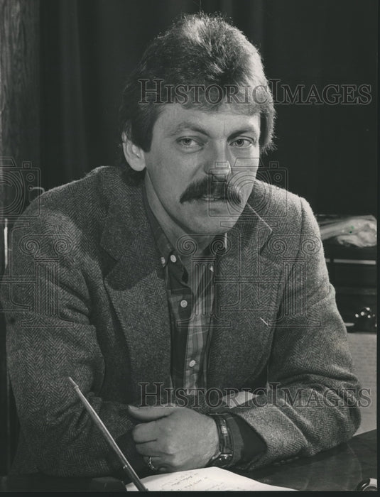 1984, Terry Woodford, Alabama Music Hall of Fame, Tuscumbia, Alabama - Historic Images