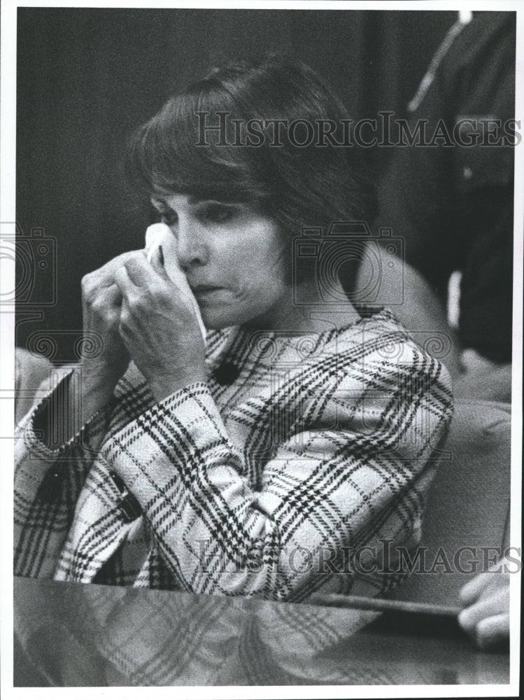 1992 Press Photo Betty Wilson in a Huntsville courtroom - abna19966 - Historic Images