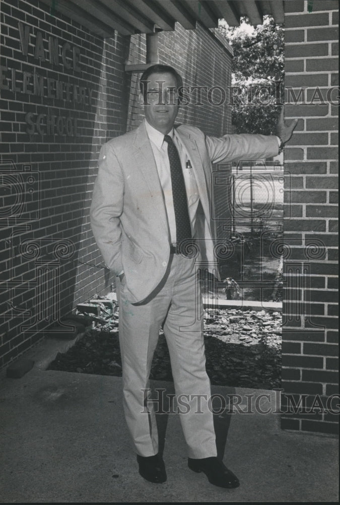 1986, Larry Wilson, Bessemer Schools Superintendent - abna19999 - Historic Images