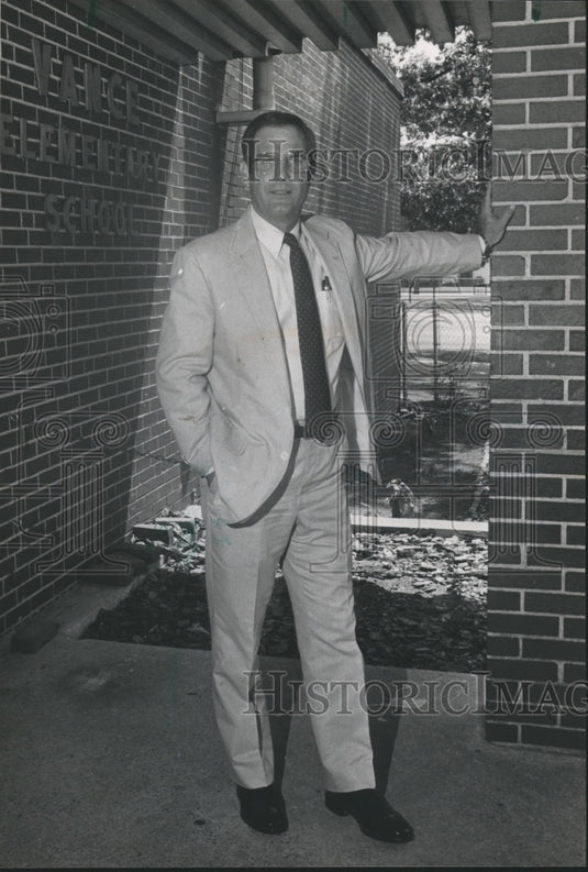 1986, Larry Wilson, Bessemer Schools Superintendent - abna19999 - Historic Images