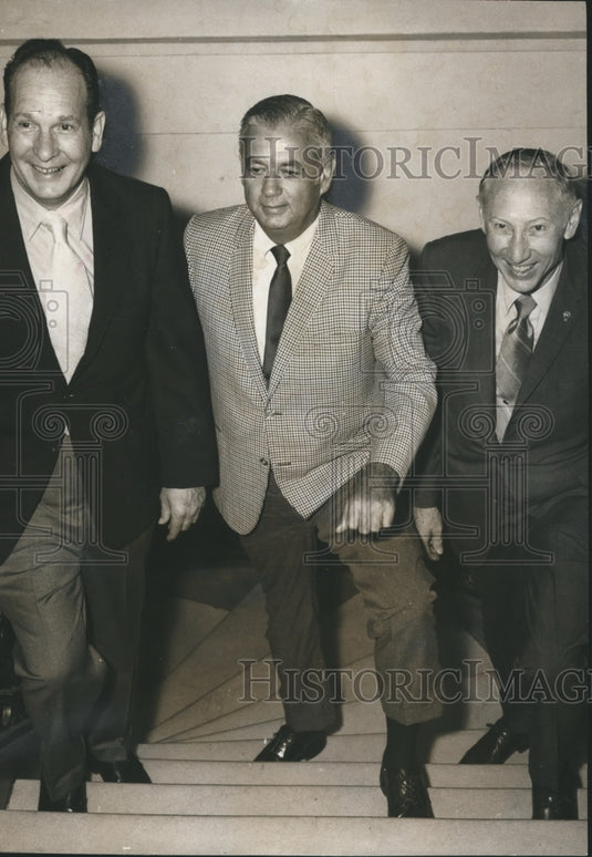 1970, Officers of Alabama District Kiwanis convene at Tutwiler Hotel - Historic Images