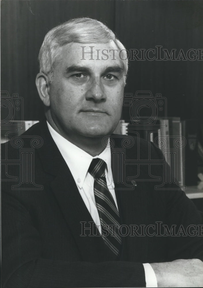 1985, W. F. Warren, Chief Executive, South Trust Bank of Alabama - Historic Images