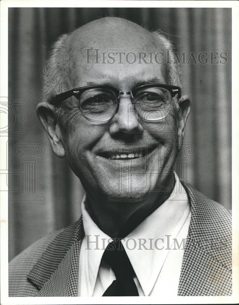 1980 Press Photo Jack Warren, Birmingham Police Department, Alabama - abna20091 - Historic Images