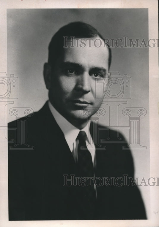 1965 Press Photo Jack W. Warner, Gulf States Paper Co. - abna20110 - Historic Images