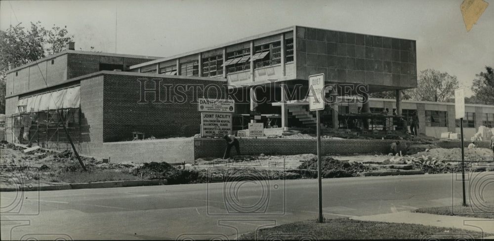 1960 Press Photo Birmingham, Alabama Evacuation Hospital, Alabama National Guard - Historic Images