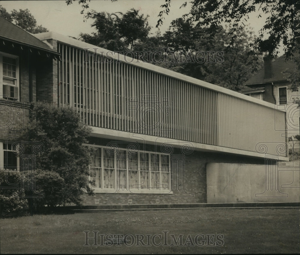 1960 Press Photo New Wing of South Highlands Hospital, Birmingham, Alabama - Historic Images