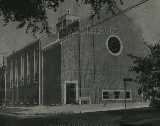 1960, New Beverly Methodist Church, Birmingham, Alabama - abna20231 - Historic Images