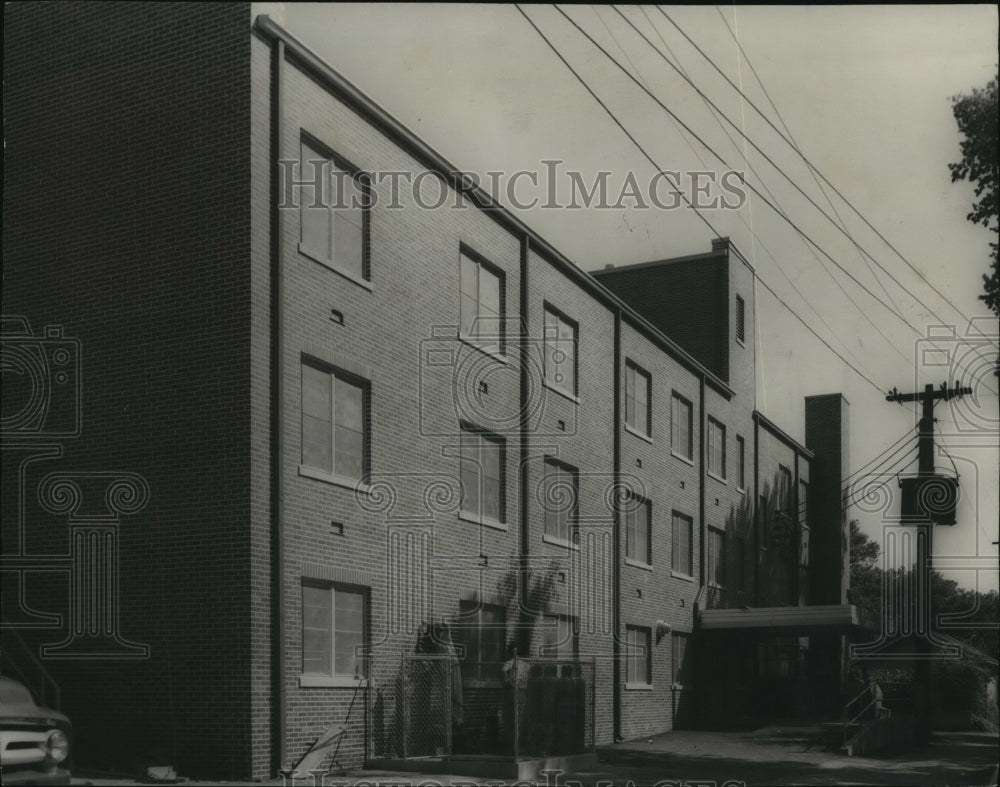 1956 Press Photo East End Memorial Hospital, Birmingham, Alabama - abna20296 - Historic Images