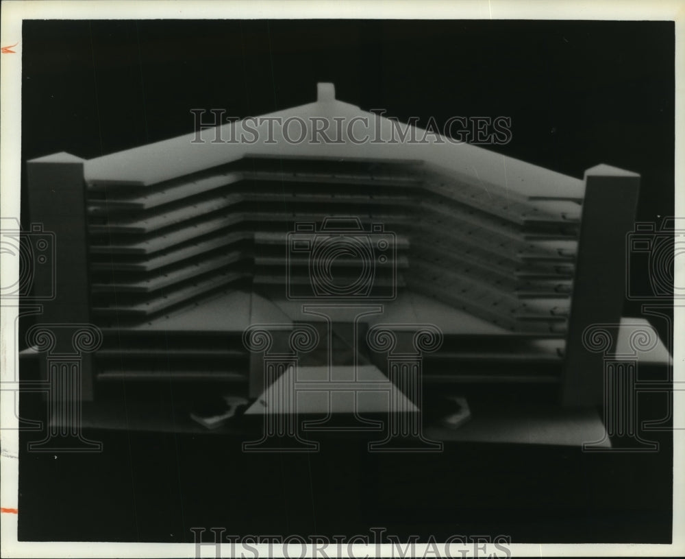 1981 Press Photo Birmingham, Alabama, Hospitals: East End Huffman Architecture - Historic Images