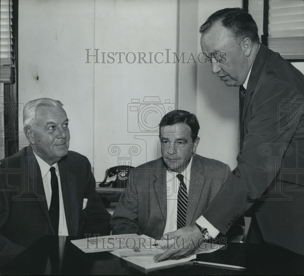 1958, Chairmen, Citizens Committee on Indigent Medical Care, Alabama - Historic Images