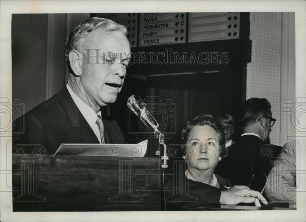 1966, Representative Alton Turner of Crenshaw, Alabama Politician - Historic Images
