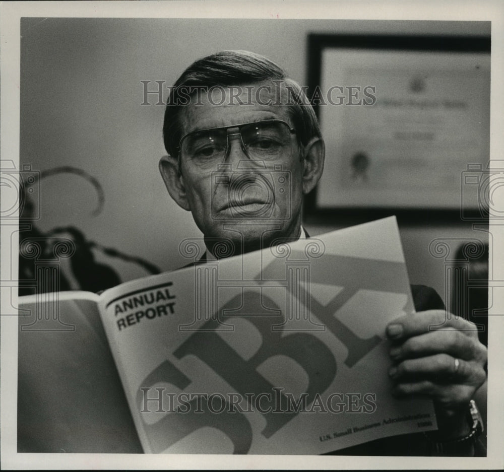 1987, James C. Barksdale, Small Business Administration - abna20428 - Historic Images