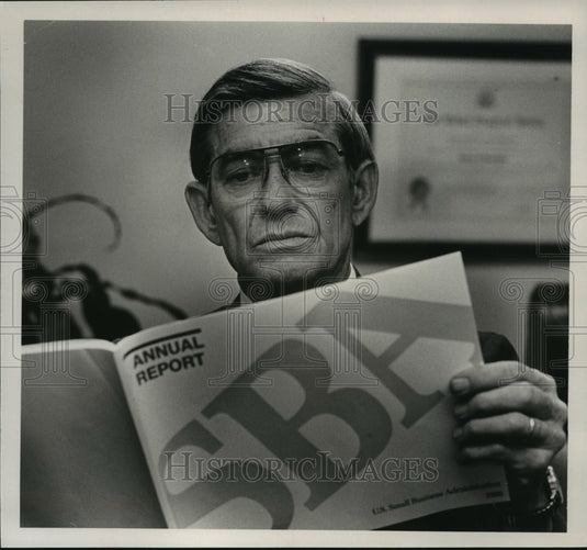 1987, James C. Barksdale, Small Business Administration - abna20428 - Historic Images