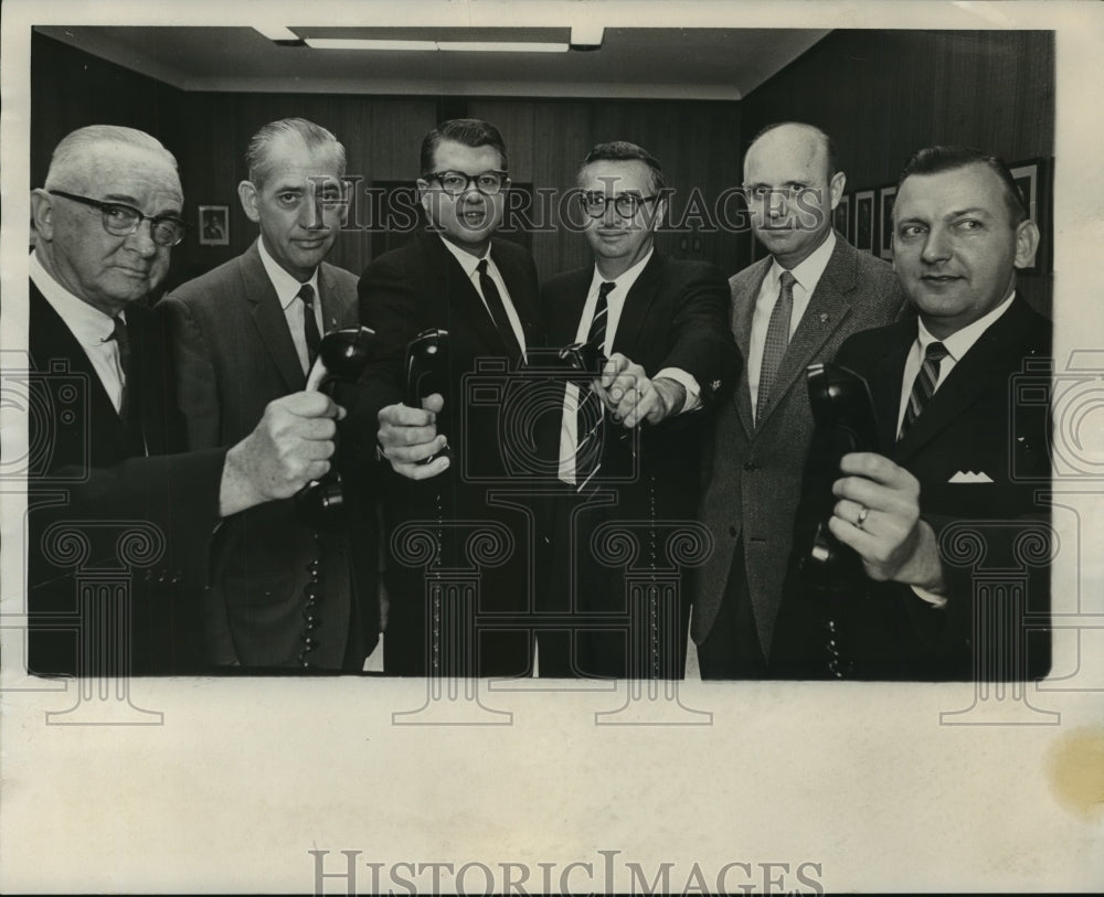 1966, Birmingham "On the Job Training, Inc" executives, Alabama - Historic Images