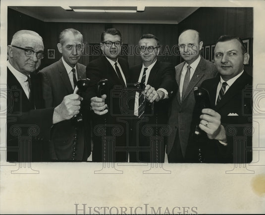 1966, Birmingham "On the Job Training, Inc" executives, Alabama - Historic Images
