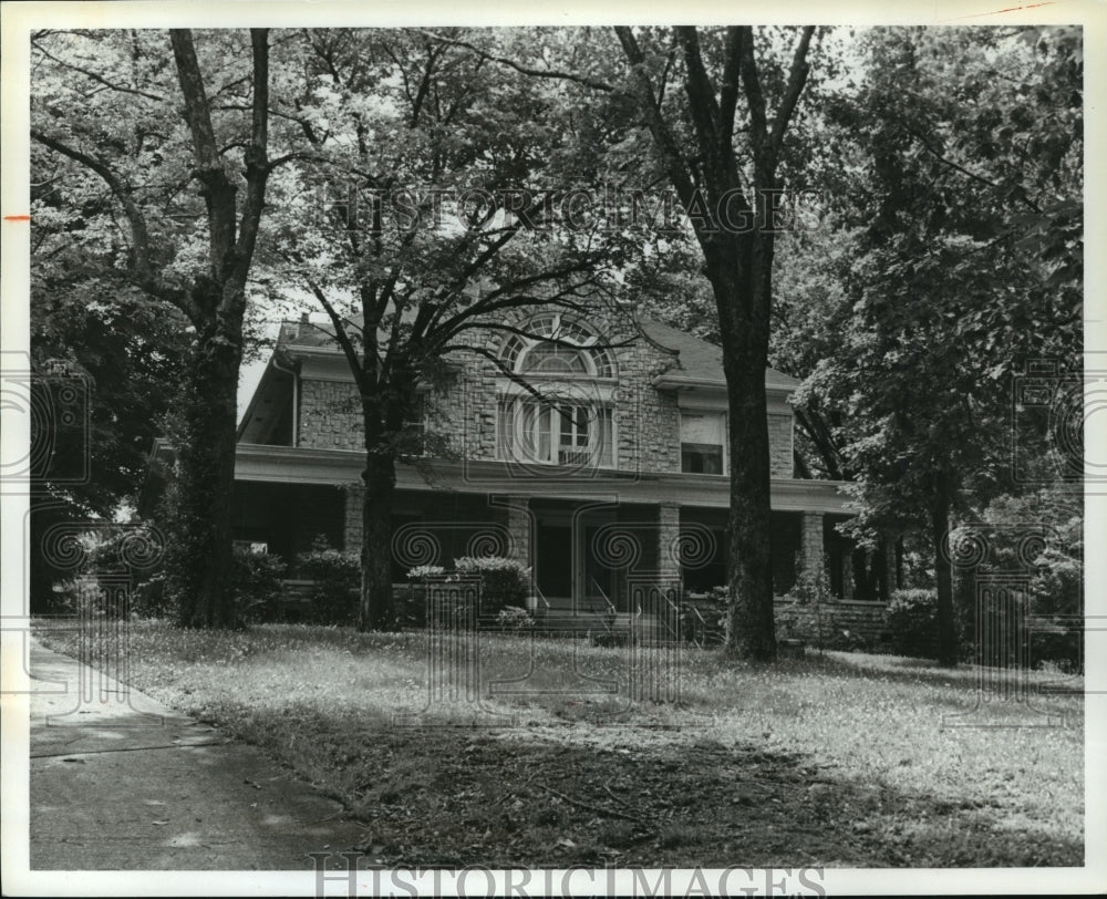 1980 stone home, 621 Idlewild Circle. Birmingham, Alabama - Historic Images