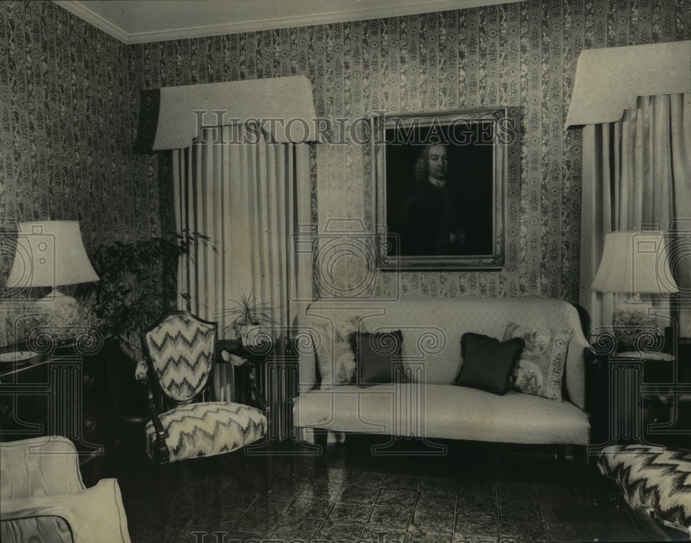 1978 Sitting room inside the Southerland Home, Birmingham, Alabama - Historic Images