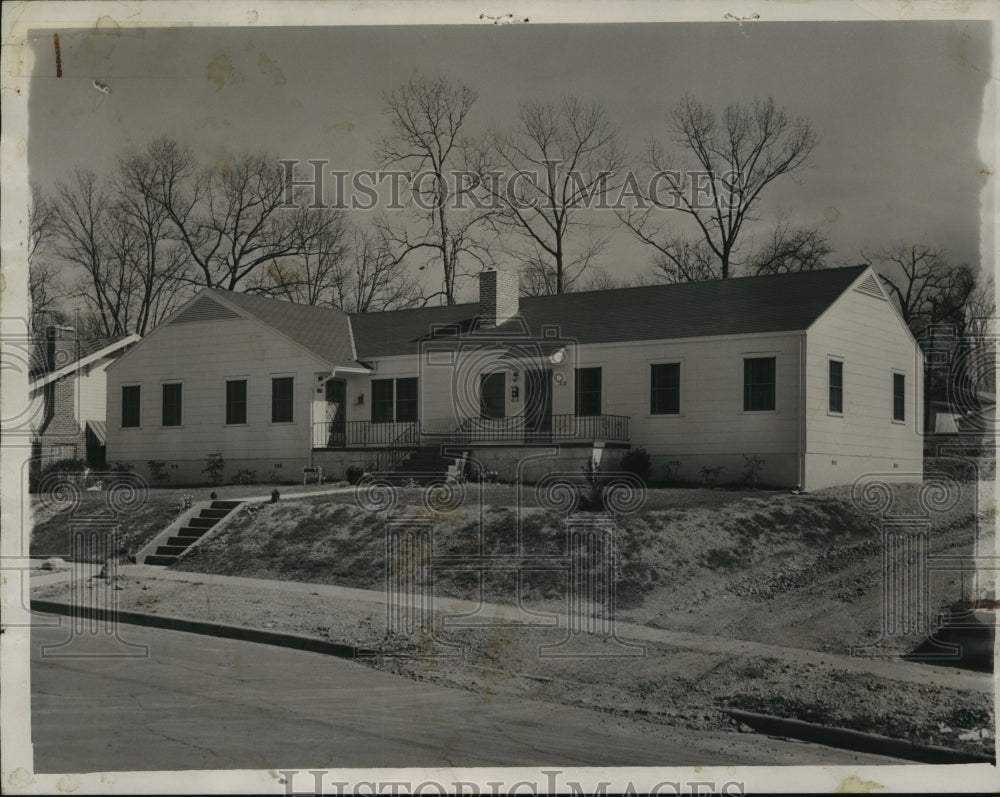 1952, Birmingham, Alabama, Churches: Methodist Duplex Building - Historic Images