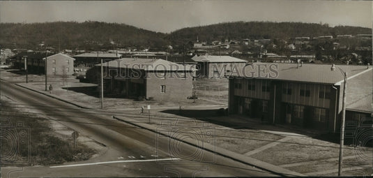 1973 Press Photo low rent Apartment complexes, Bessemer, Alabama - abna20652 - Historic Images