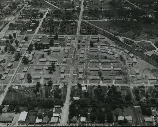 1960, Bessemer Housing Program under construction in Birmingham - Historic Images