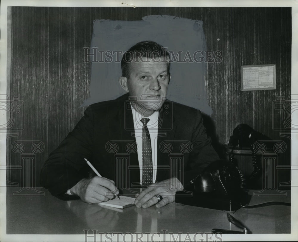1962 Press Photo L. D. Bentley, Oneonta, Alabama Candidate for Office - Historic Images