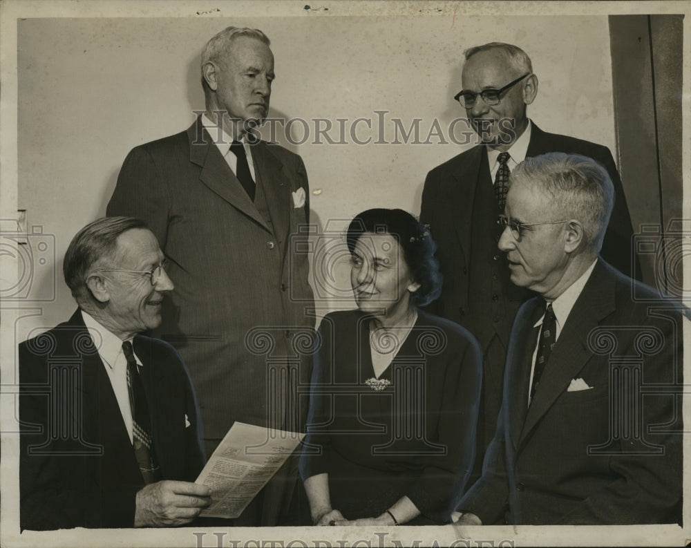 1953 Press Photo Birmingham Sunday School Council Training School Attendees- Historic Images