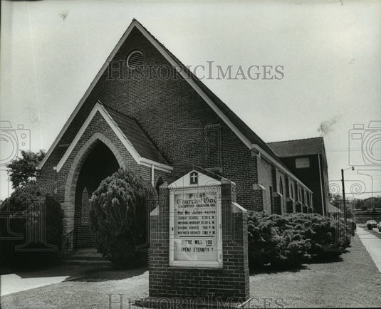 1980 First Church of God in Bessemer, Alabama, founded in 1896 - Historic Images