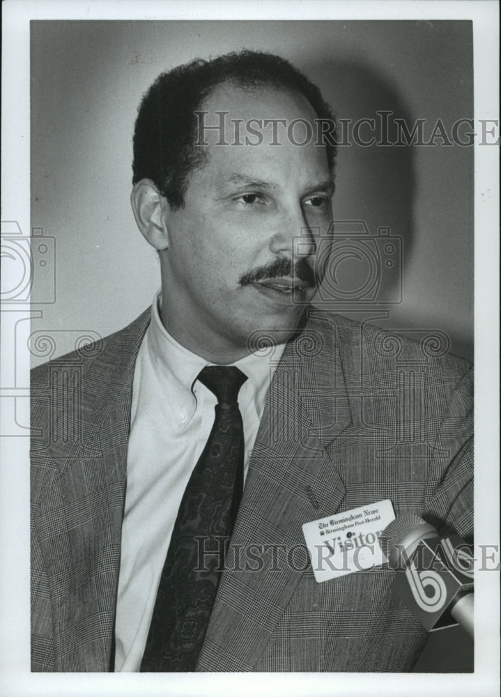1991 Press Photo Donald Watkins, Birmingham News, Alabama - abna20821 - Historic Images