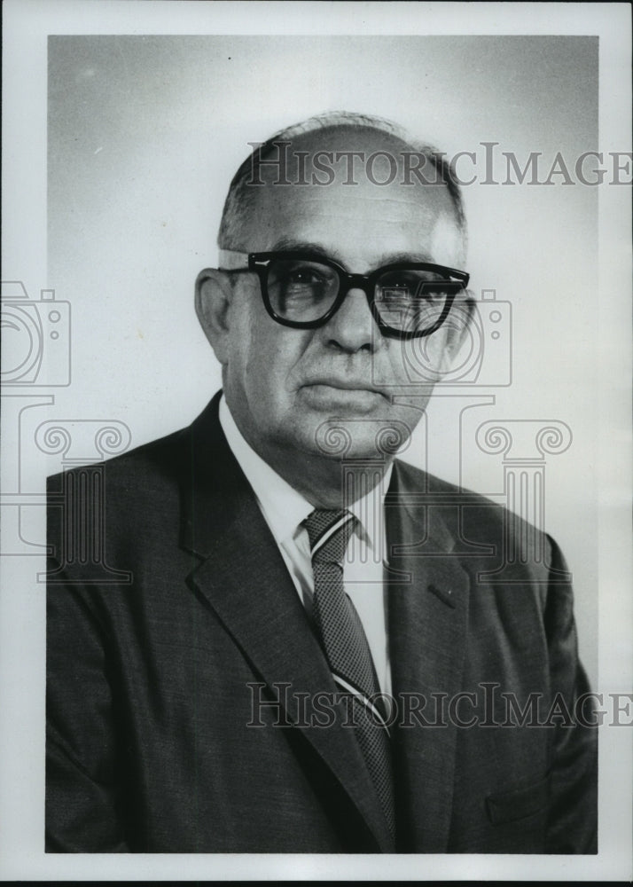 1969 Press Photo Franklin County Probate Judge A. W. Weatherford - abna20825 - Historic Images