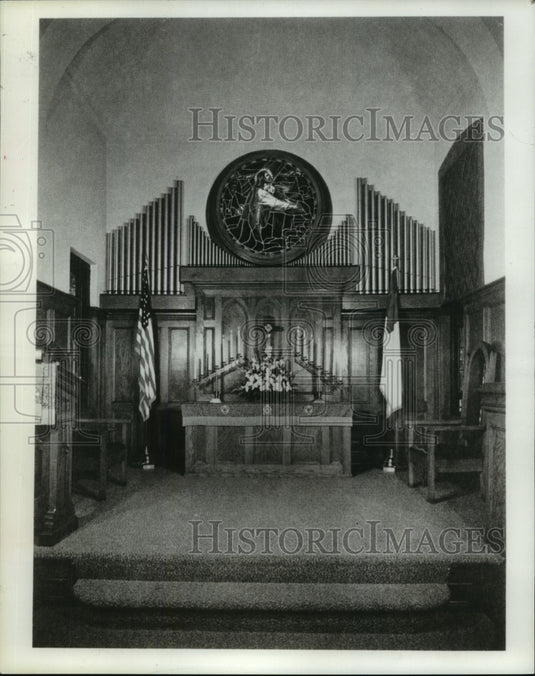 1980, St. John's Evangelical Church - Interior, Birmingham, Alabama - Historic Images