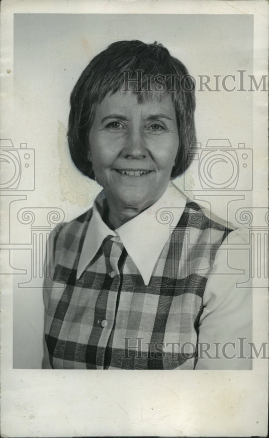 1975 Press Photo Birmingham News correspondent Lib Bird - abna20968 - Historic Images