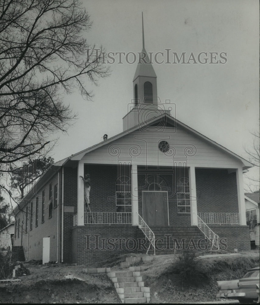 1960, Beachwood Baptist Church in Birmingham, Alabama - abna20979 - Historic Images