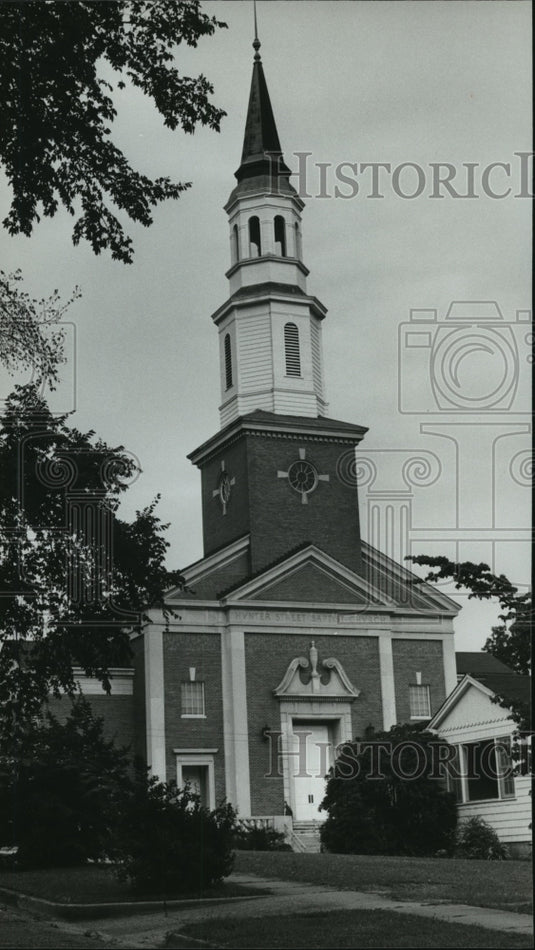 1981 Hunter Street Baptist Church in Birmingham, Alabama - Historic Images