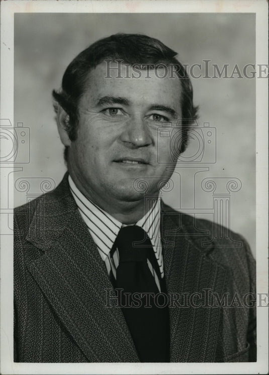 1974 Press Photo Alabama Highway Director Ray Bass - abna21028 - Historic Images