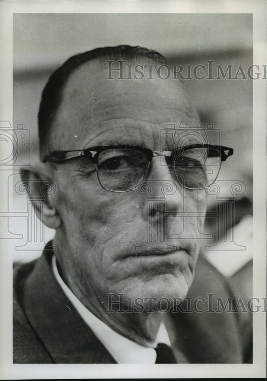 1965 Press Photo Representative Gardner Bassett, Pike County, Alabama - Historic Images
