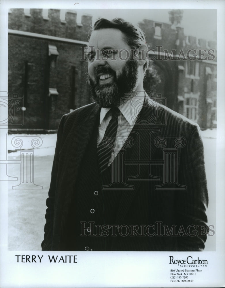 Press Photo Terry Waite - abna21078 - Historic Images