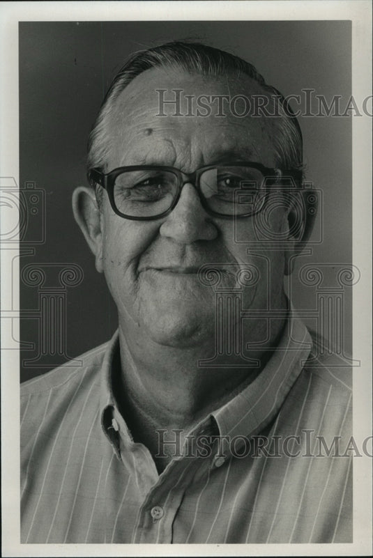 1987, Junior Weeks, Former "Birmingham News" Employee, Alabama - Historic Images